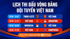 Xem trực tiếp ASEAN Cup 2026 ở đâu? Lịch thi đấu chi tiết của đội tuyển Việt Nam