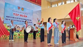 Khai mạc lớp tập huấn nghiệp vụ công tác Đội trong nhà trường