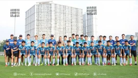 U23 Việt Nam nhận sự động viên tinh thần trước khi tham dự Vòng chung kết U23 châu Á