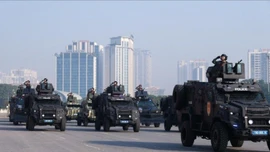 Tổng duyệt diễn tập phương án bảo vệ an ninh trật tự Đại hội Đảng lần thứ XIV