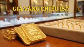 Giá vàng chiều 15/7: Vàng miếng, vàng nhẫn tăng mạnh trở lại sau 2 ngày lao dốc