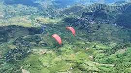 Hoạt động dù lượn “Bay trên mùa nước đổ” tại Tú Lệ sẽ khai mạc vào ngày 29/4/2026