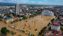 Lũ đặc biệt lớn trên sông Cầu, sông Thương và khả năng đạt đỉnh vào sáng sớm 9/10