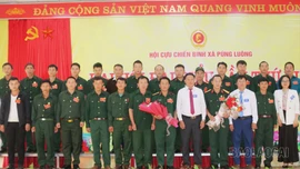 Đại hội đại biểu Hội Cựu chiến binh các xã Púng Luông, Lâm Thượng và Xuân Hòa nhiệm kỳ 2025 - 2030