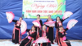 Tưng bừng Ngày hội Văn hóa dân tộc Dao tuyển xã Trịnh Tường 