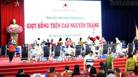Bắc Hà: Thu hơn 400 đơn vị máu tại Ngày hội hiến máu tình nguyện