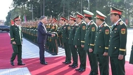 Tổng Bí thư Tô Lâm dự Lễ kỷ niệm 80 năm Ngày truyền thống lực lượng vũ trang Quân khu 9