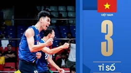 Chặng 2 SEA V-League 2025: Bóng chuyền nam Việt Nam thắng dễ trận mở màn