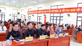 Đảng ủy phường Nam Cường tổ chức hội nghị liên tịch lấy ý kiến cử tri