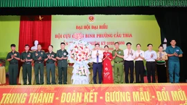 Đại hội đại biểu Hội Cựu chiến binh phường Cầu Thia và xã Mường Hum lần thứ VIII