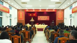 HĐND xã Trấn Yên khóa I tổ chức Kỳ họp thứ 7 (Kỳ họp chuyên đề)