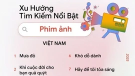 Phim "Mưa đỏ" được tìm kiếm nổi bật nhất năm 2025 trên Google