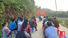 Nghĩa Đô khánh thành tuyến đường bê tông ngõ xóm thôn Nặm Pạu