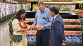 Quả vải Việt Nam lần đầu tiên xuất hiện tại hệ thống bán lẻ lớn nhất nước Mỹ