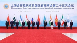 Hội nghị thượng đỉnh SCO: Lãnh đạo các quốc gia phê chuẩn Tuyên bố Thiên Tân