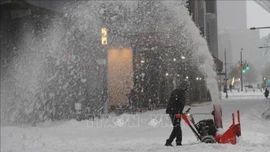 Mỹ tiếp tục đối mặt bão mùa Đông và giá rét