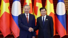 Tổng Bí thư, Chủ tịch nước Lào thăm cấp Nhà nước tới Việt Nam
