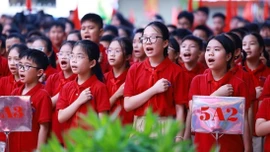 Hơn 23 triệu học sinh, sinh viên cả nước sẽ cùng hát Quốc ca trong lễ khai giảng