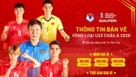 VFF công bố giá vé xem U23 Việt Nam đá vòng loại châu Á