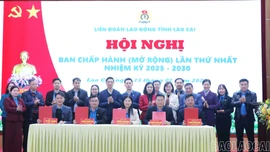 Liên đoàn Lao động tỉnh tổ chức Hội nghị Ban Chấp hành lần thứ I (mở rộng)