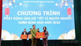 Ủy ban MTTQ Việt Nam xã Văn Bàn phát động ủng hộ “Tết vì người nghèo” Xuân Bính Ngọ 2026