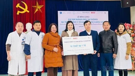 Bàn giao dự án “Nâng niu Sự sống” tại Trung tâm Y tế khu vực Mù Cang Chải