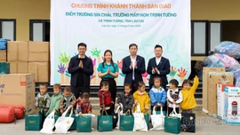 BIDV khánh thành Điểm trường Sín Chải - Trường Mầm non xã Trịnh Tường