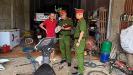 Công an xã Dương Quỳ chủ động phòng ngừa tình trạng độ, chế xe trái phép