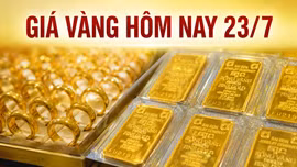 Giá vàng hôm nay 23/7: Người mua vàng từ đầu tháng 4 đối diện mức lỗ lớn