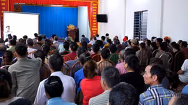 Công bố thực hiện dự án phát triển hạ tầng và đô thị bền vững tỉnh Lào Cai (vốn vay ADB) tại xã Gia Phú