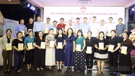 Đoàn đại biểu MTTQ Việt Nam tỉnh Lào Cai sẵn sàng tham dự Đại hội đại biểu toàn quốc MTTQ Việt Nam lần thứ XI