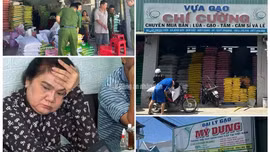 Phát hiện 2 cơ sở đổi bao bì gạo không rõ nguồn gốc thành ST25