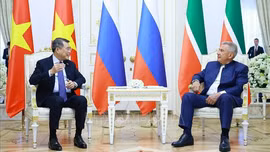 Thủ tướng Chính phủ Lê Minh Hưng gặp người đứng đầu Cộng hoà Tatarstan