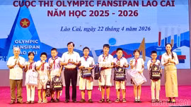 Trường Tiểu học Hoàng Văn Thụ giành Huy chương Vàng Cuộc thi Olympic Fansipan Lào Cai