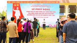 Phường Nghĩa Lộ phát động phong trào làm đường giao thông nông thôn