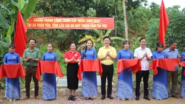 Xã Trấn Yên: Khánh thành công trình cấp nước sinh hoạt trị giá 800 triệu đồng