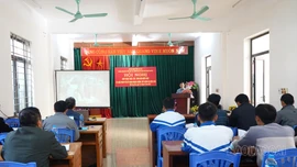 Tập huấn văn bản pháp luật và giải pháp sử dụng năng lượng tiết kiệm tại xã Mù Cang Chải