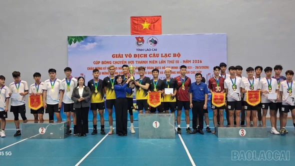 Hấp dẫn Giải vô địch Câu lạc bộ cúp bóng chuyền hơi thanh niên lần thứ III năm 2026