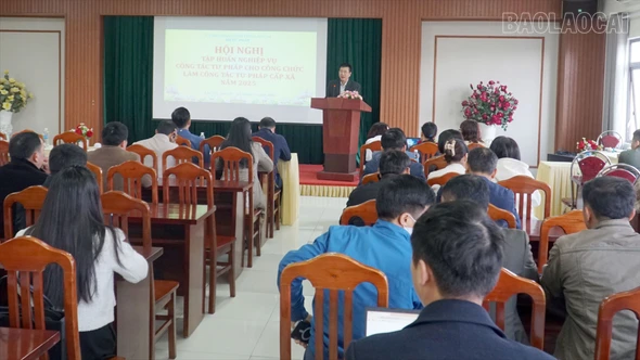 260 công chức tư pháp xã, phường được bồi dưỡng nghiệp vụ 