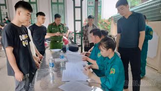 Các xã Bảo Hà và Liên Sơn tổ chức khám sơ tuyển nghĩa vụ quân sự năm 2026