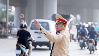 Phân luồng giao thông phục vụ Hội chợ Mùa thu 2025