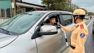 Hàng nghìn phương tiện bị tạm giữ do vi phạm giao thông trong ngày mùng 2 Tết