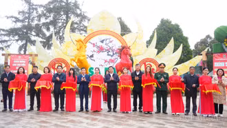 Phường Sa Pa khánh thành không gian chào năm mới Xuân Bính Ngọ 2026