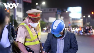 Tối mùng 1 Tết: Hơn 1.500 "ma men" đi xe máy bị xử lý