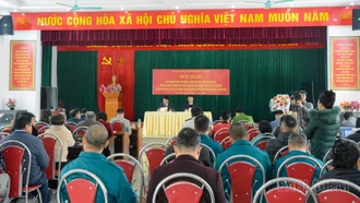 Phường Văn Phú tổ chức Hội nghị chuyên đề về công tác quản lý trật tự đô thị, trật tự xây dựng