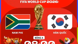 TRỰC TIẾP Nam Phi 0-0 Hàn Quốc (Hiệp 1): Thủ môn Kim Seung-Gyu cứu thua xuất sắc