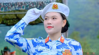 Cô gái trẻ quê Lào Cai vinh dự được tham gia 2 cuộc diễu binh lịch sử của dân tộc