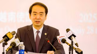 Đại sứ Trung Quốc tại Việt Nam Hà Vĩ chúc mừng 80 năm Quốc khánh Việt Nam