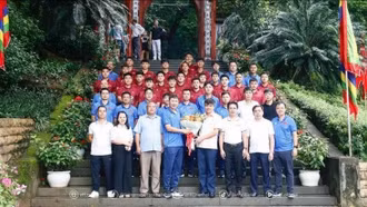 U23 Việt Nam dâng hương Đền Hùng trước thềm Vòng loại U23 châu Á