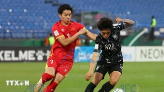 Huấn luyện viên Kim Sang Sik nói gì về chiếc thẻ đỏ của tiền đạo Đình Bắc?